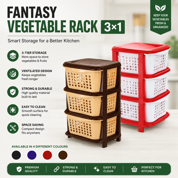 Vegetable Rack 3×1