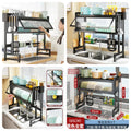 Over-the-Sink Dish Drying Rack | Single/Double  | Kitchen Storage Organizer