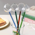 Heat-Resistant Glass Tarka Spoon