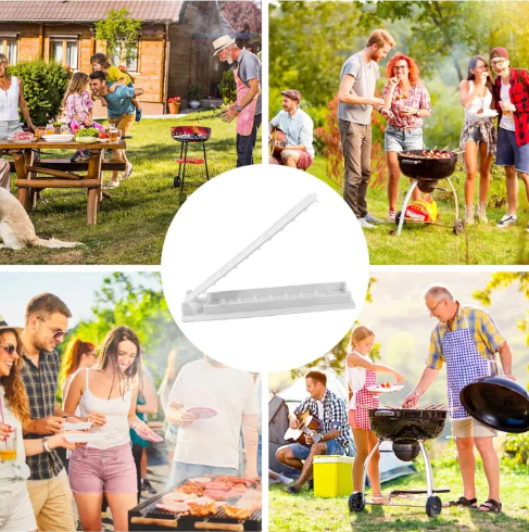 Reusable Manual BBQ Skewer Maker | Food Grade Seekh Kabab Press Mould