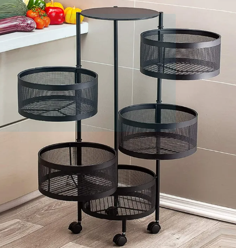 Multi-Tier Rotating Rack