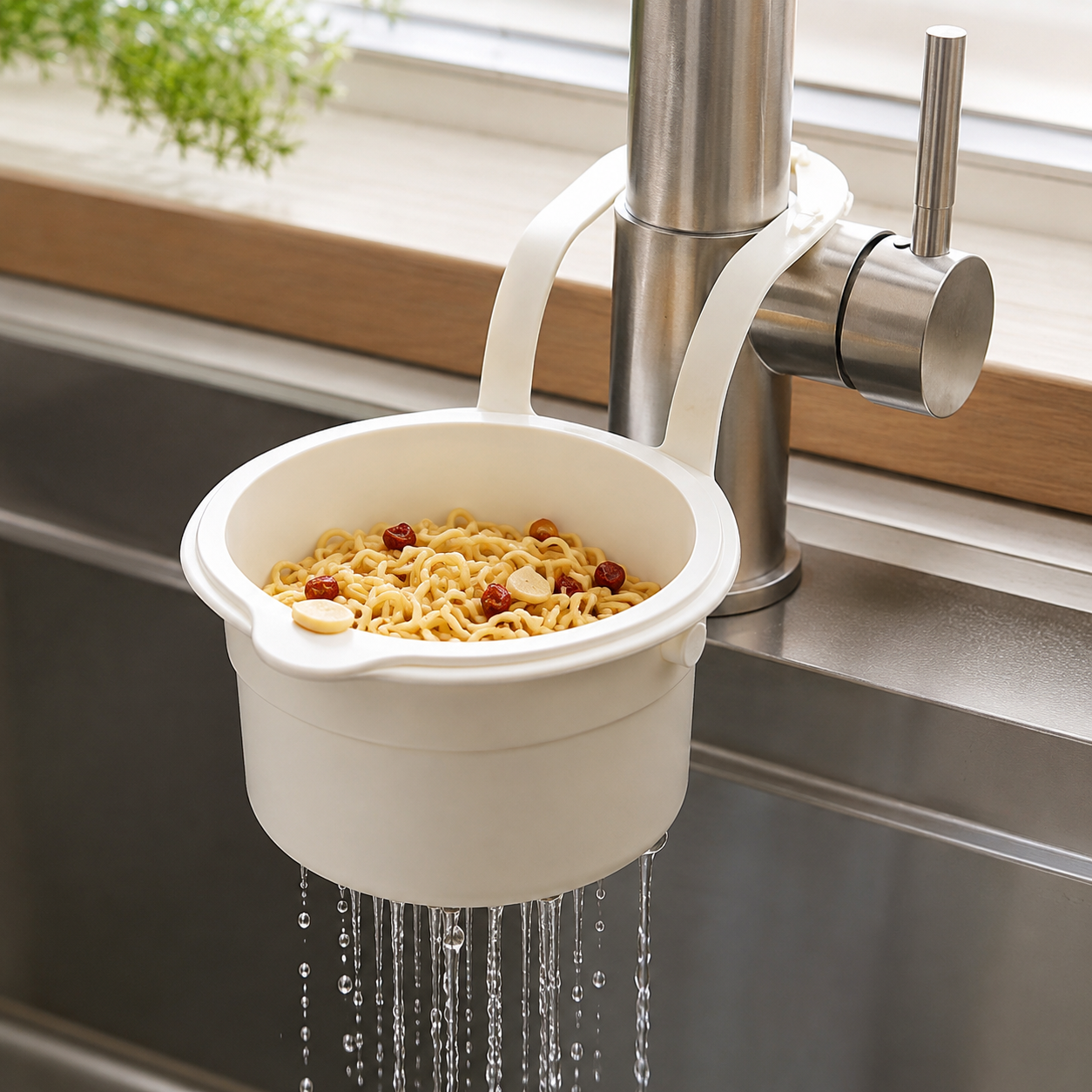 2-in-1 Sink Drain Basket