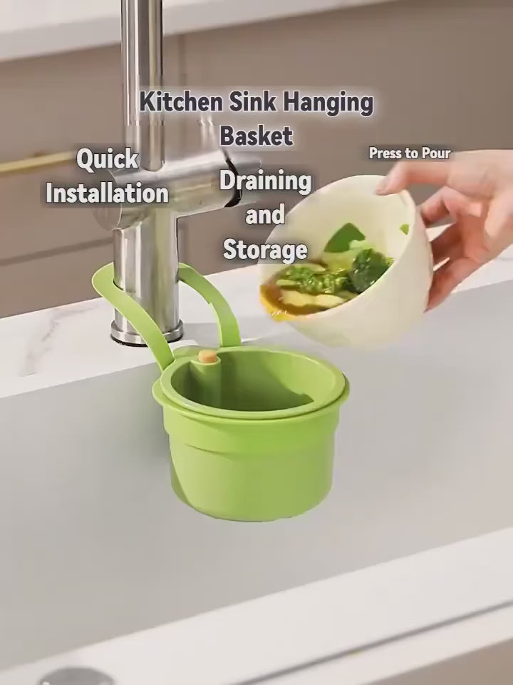 2-in-1 Sink Drain Basket