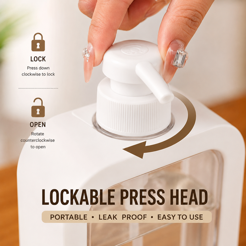Refillable Soap Dispenser Bottle